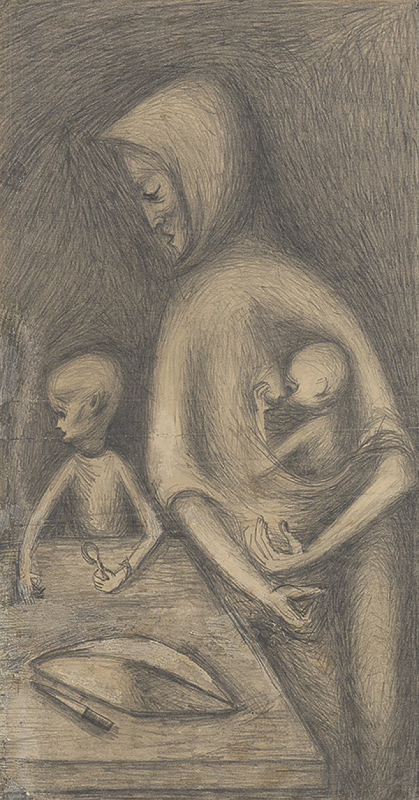 František Studený – Večera chudobných 