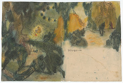 Ján Novák – Dvojstránková ilustrácia k rozprávke 