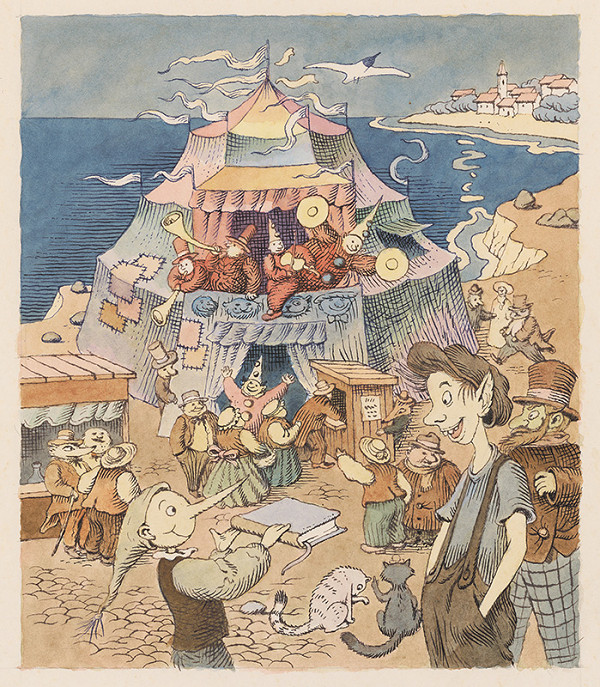 Peter Kľúčik – Pred cirkusom 