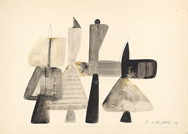 Vladimír Kompánek – Postavy na snehu 