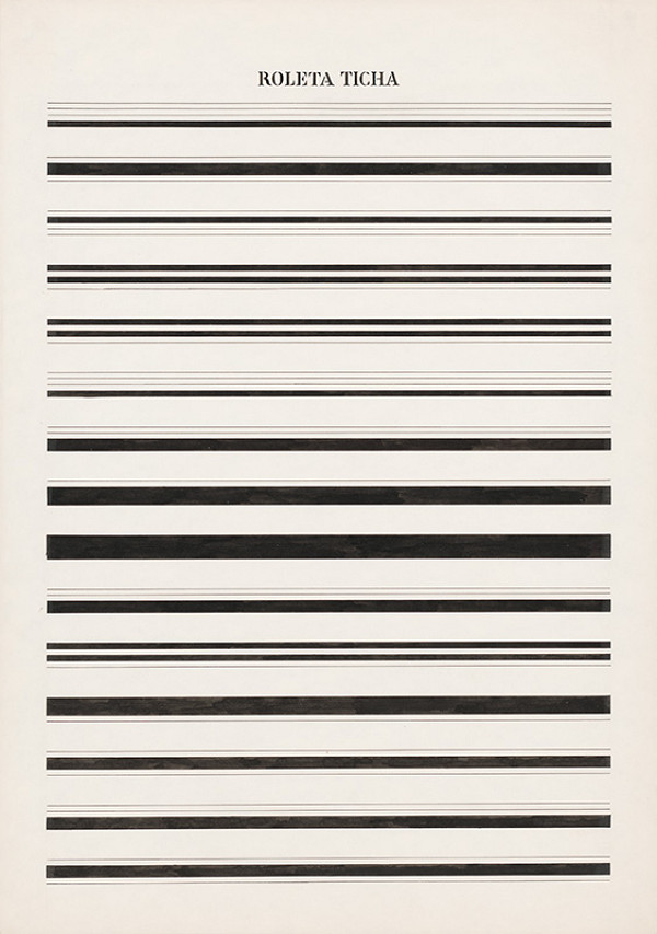 Dezider Tóth – Partitúra XXXVII. Roleta ticha