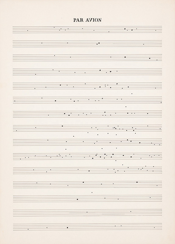 Dezider Tóth – Partitúra LII. Par avion