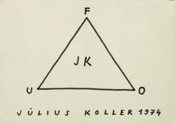 Július Koller – UFO. JK 