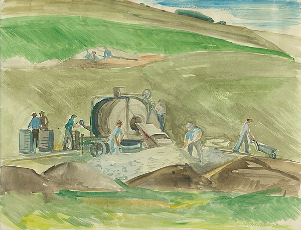 Bedrich Hoffstädter – Pri miešačke 