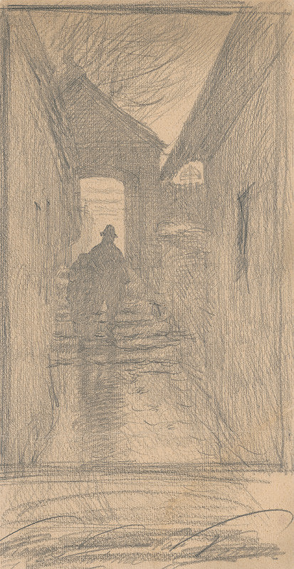 Ferdinand Katona – Cestou z cintorína 