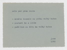 Milan Adamčiak – Solo per gran cassa 2. 