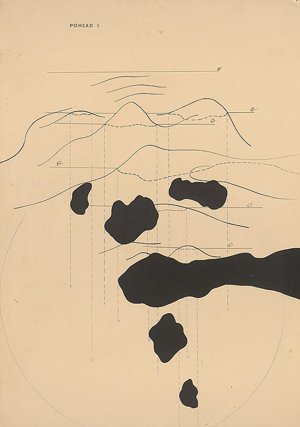 Rudolf Sikora – Štúdia pre Topografický bazén I. 