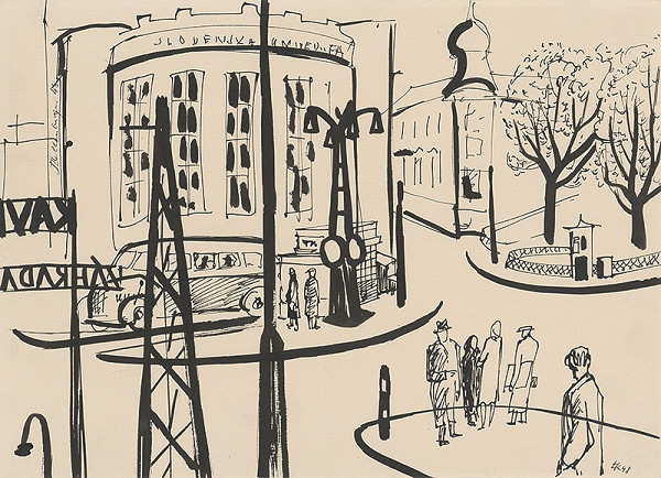 Ľubomír Kellenberger – Šafárikovo námestie v Bratislave 