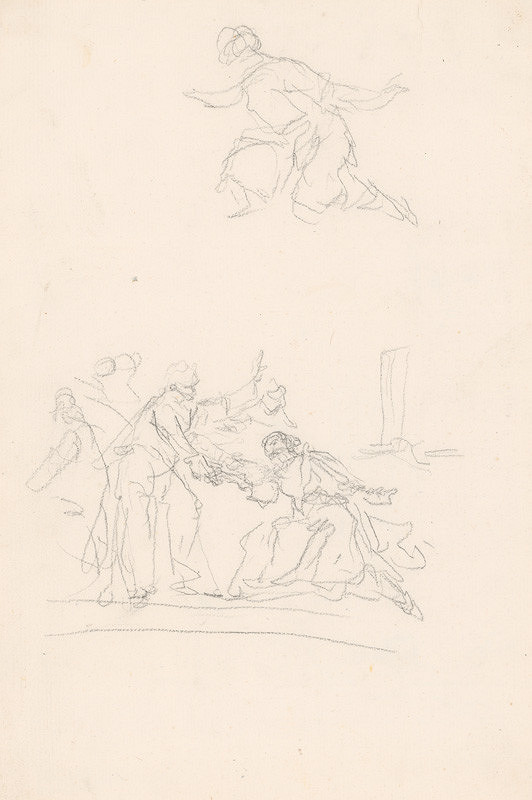 Francúzsky majster z 18. storočia – Figurálna kompozícia 