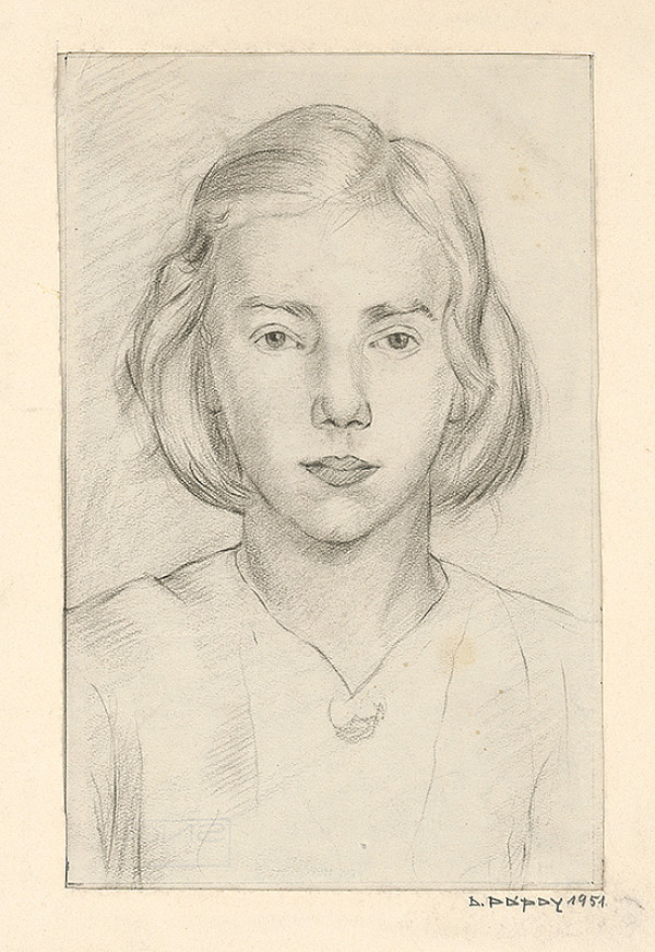 Dezider Pápay – Dievča 