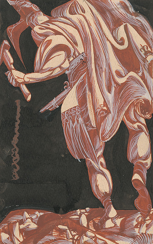 Ján Novák – Návrh na obálku ku knihe Štefana Gráfa Juro Jánošiak 