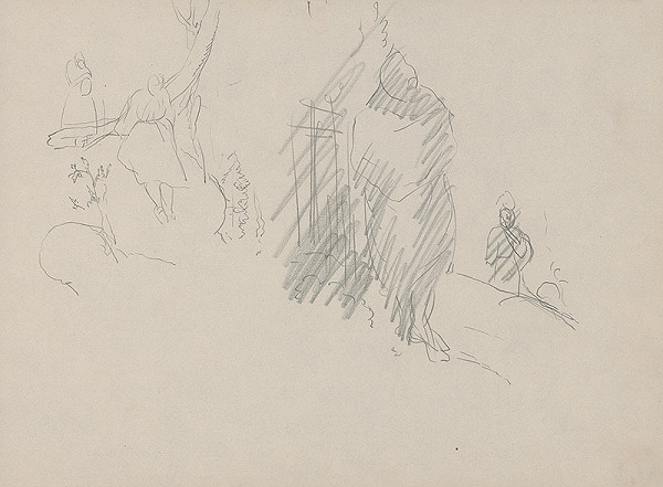 Ján Novák – Drobné skice ženských postáv 