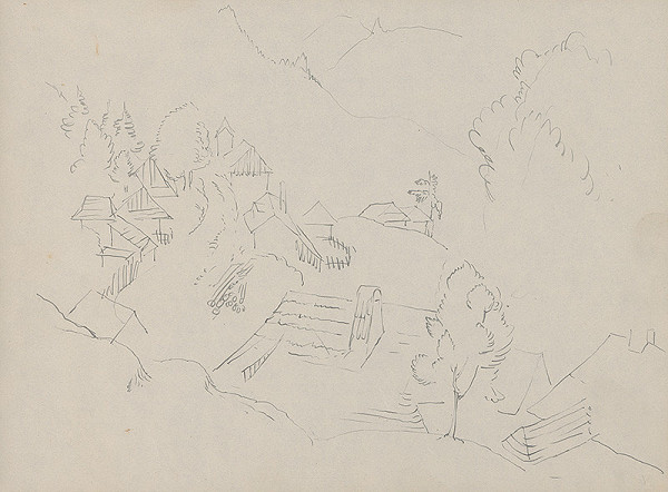 Ján Novák – Vidiecka krajina  