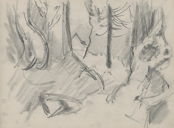 Ján Novák – Lesná krajina (interiér) 