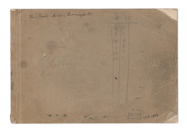 Ján Novák – Skicár (57 listov) 