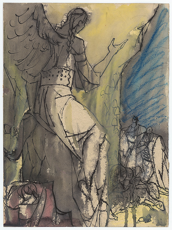 Ján Novák – Návrh na celostránkovú ilustráciu 