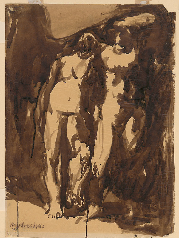 Ján Mudroch – Two Female Nudes 