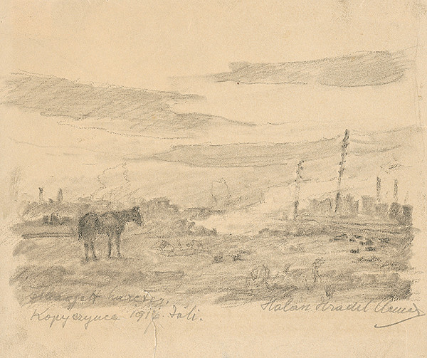 Elemír Halász-Hradil – Koník 