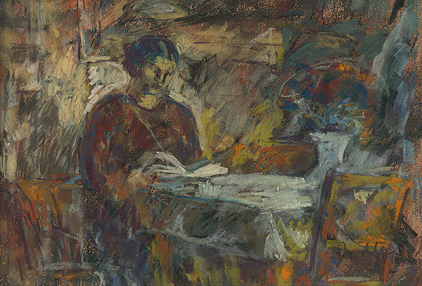 Janko Alexy – My Wife with a Book 