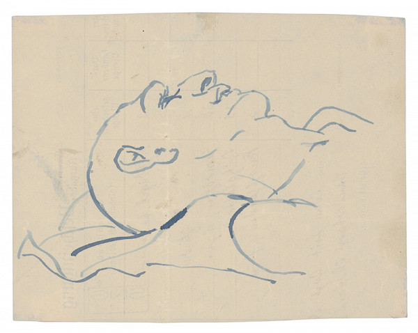 Jozef Fedora – Hlava ležiaceho muža 