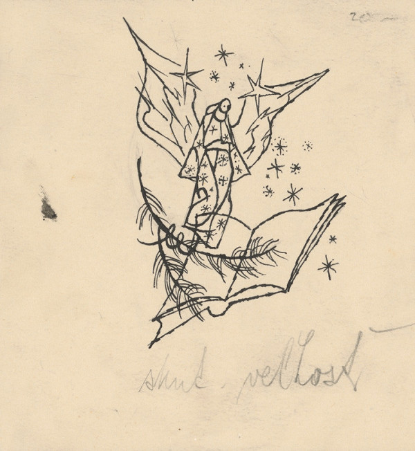 Ján Novák – Anjel vznášajúci sa nad knihou 