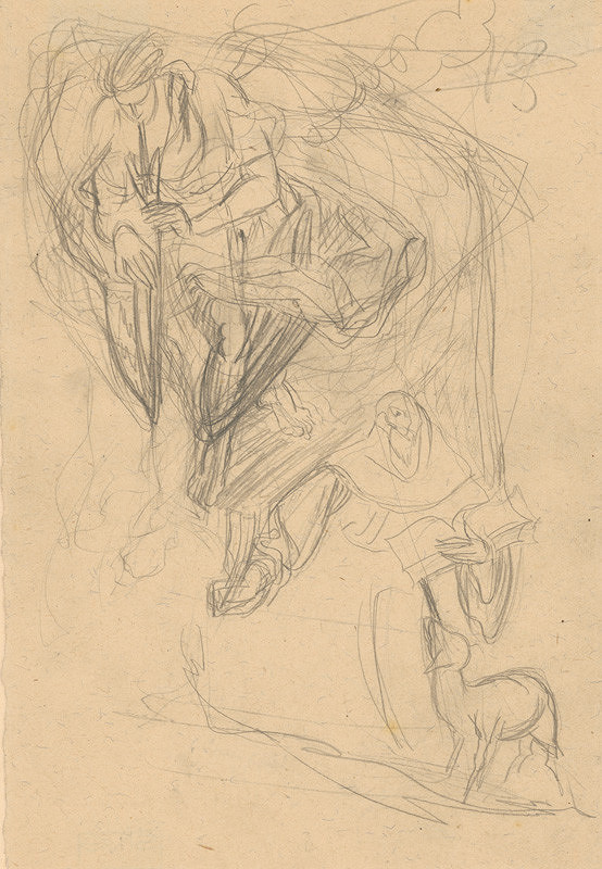 Ján Novák – Svätec s knihou a ovcou 