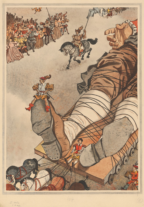 Vincent Hložník – Poviazaný Gulliver v zemi trpaslíkov 