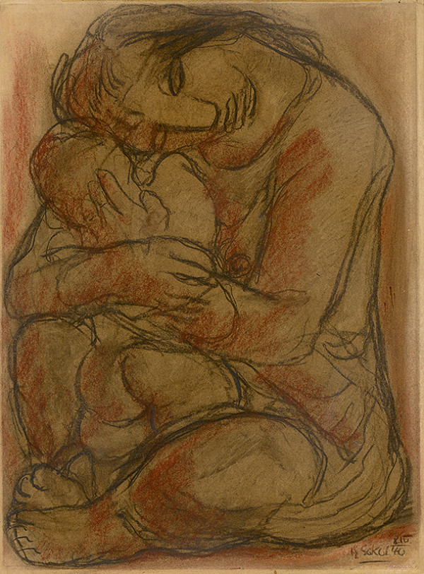 Koloman Sokol – Matka s dieťaťom 