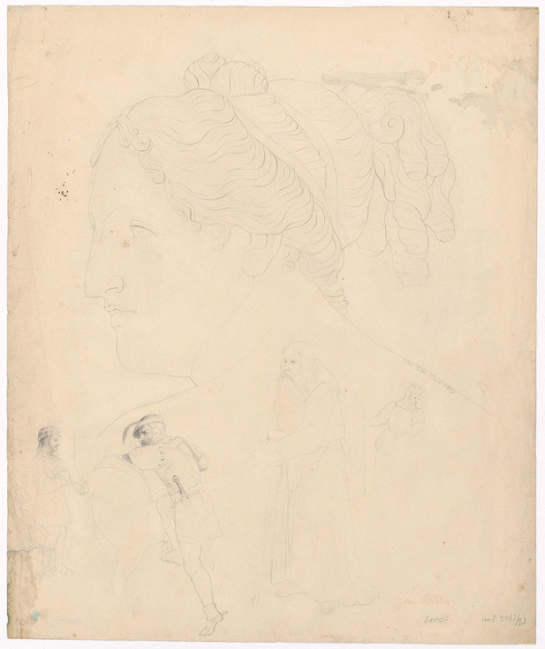 Ján Pálka – Head of a Woman According to Antique Cast 