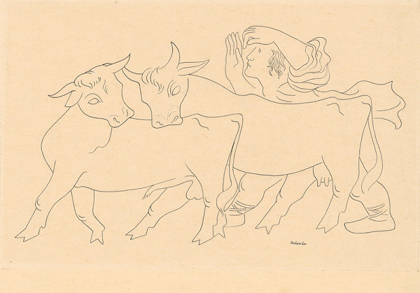 Mikuláš Galanda – Pastier kráv 