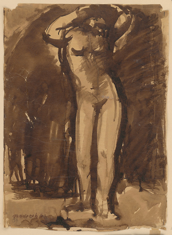 Ján Mudroch – Ženský akt 