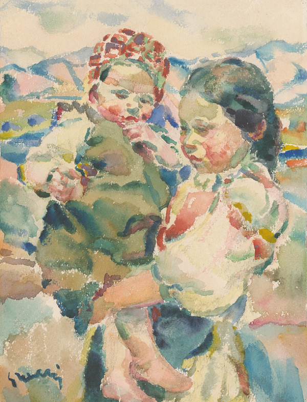 Gustáv Mallý – Two Sisters 