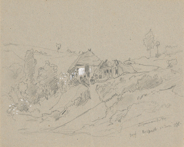 Jan Novopacký – Cigánska chatrč pri Kolpakoch 