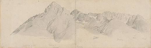 František Zvěřina – Panorama of the Tatras 