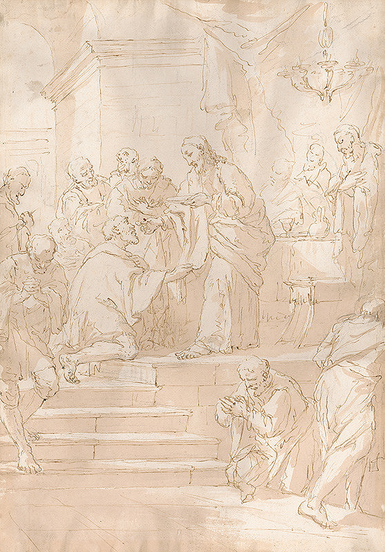 Sebastiano Ricci – Prijímanie apoštolov 