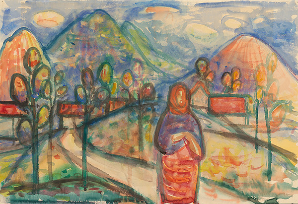 Dezider Milly – Žena v krajine 