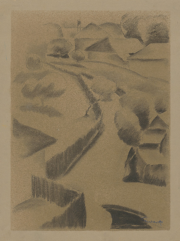 Edmund Gwerk – Road in the Gardens 