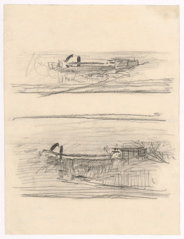 Ladislav Mednyánszky – Napájadlo s havranmi 