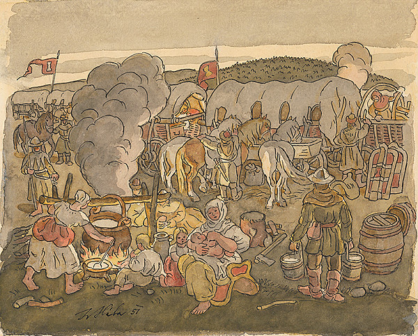 Jan Hála – Husitský tábor 