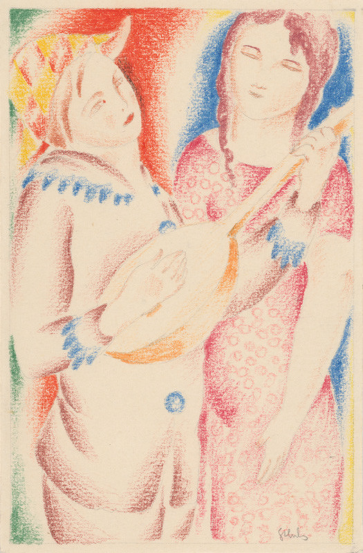 Mikuláš Galanda – Hra na mandolíne 