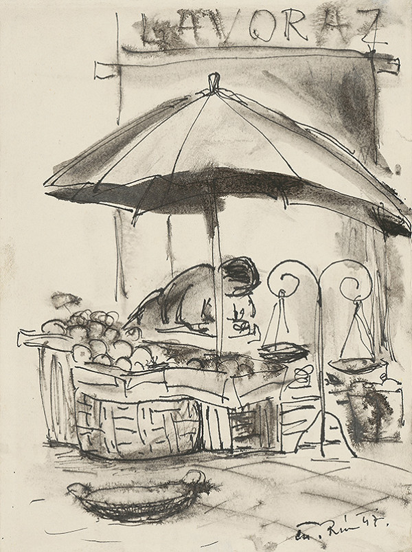 Matilda Čechová – Štúdia z rímskeho trhu 