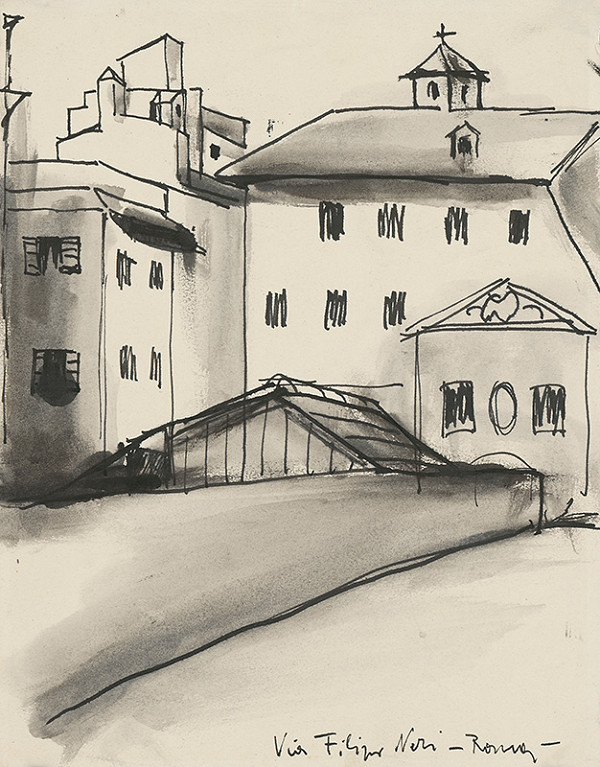 Matilda Čechová – VIA FILIPPO NERI V RIME 