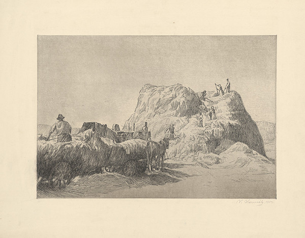 Viktor Hermély – Mlatba I. 