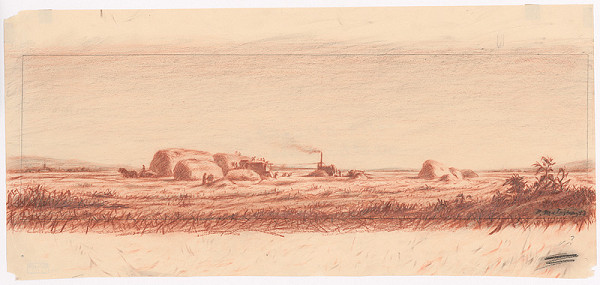 Peter Matejka – Threshing in the Fields 