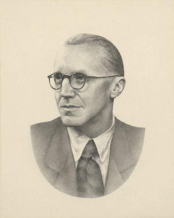 Ester Šimerová-Martinčeková – Portrait of Eugen Suchoň 