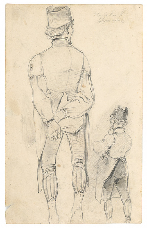 Friedrich Carl von Scheidlin – Štúdia vojenského kuchára ? od zadu 