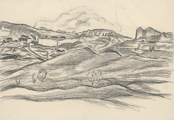 Ernest Zmeták – Kopcovitá krajina 