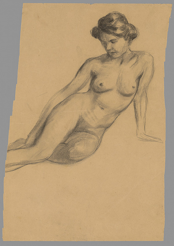 Emil Alexay-Olexák – Štúdia ženského aktu 