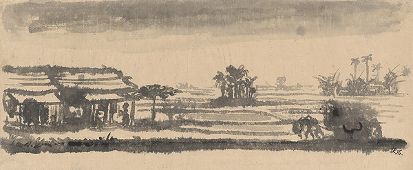 Ľubomír Kellenberger – Krajina z okolia Hanoia 