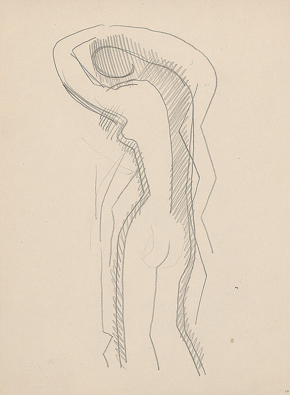 Mikuláš Galanda – Skicár s rôznymi štúdijnými kresbami